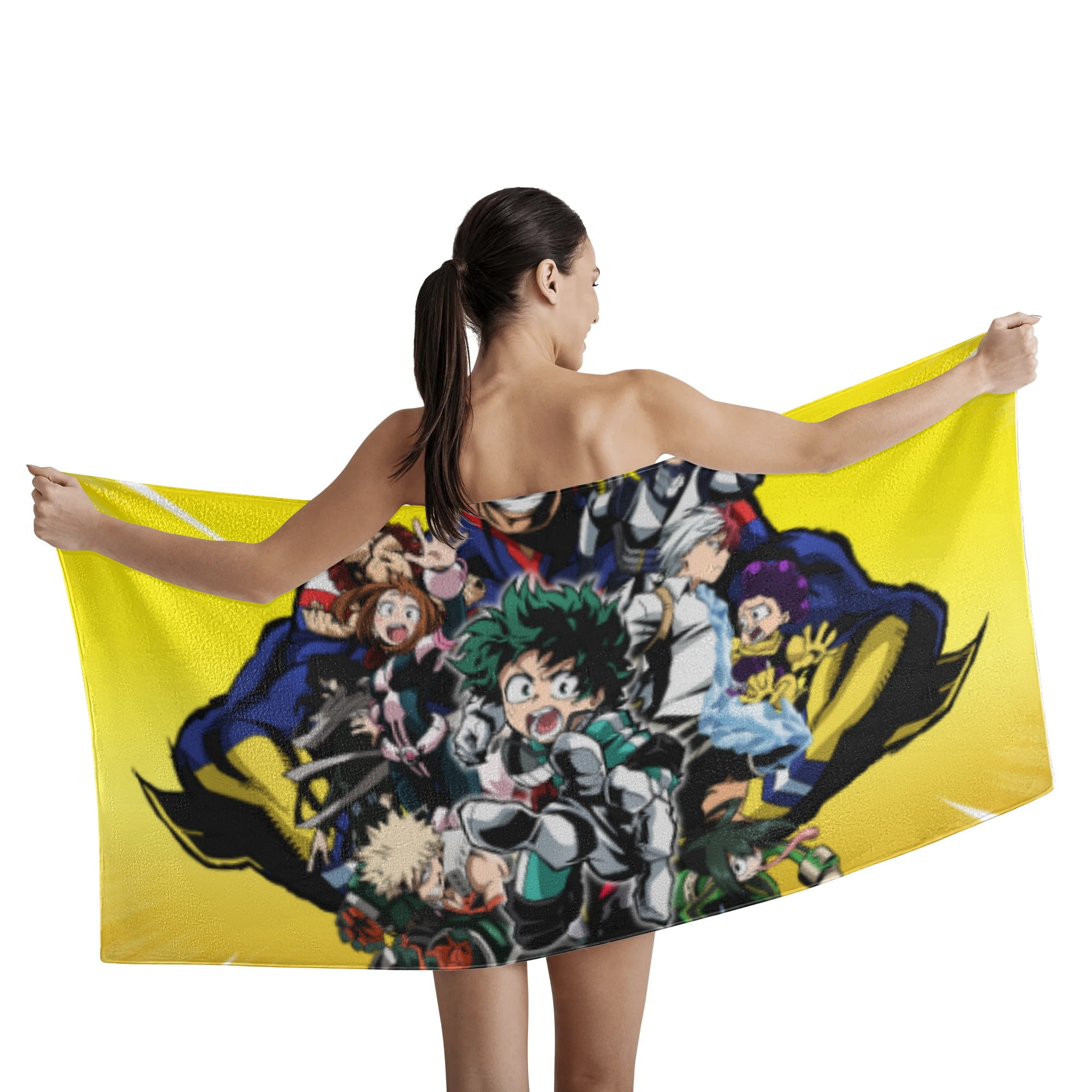 Anime Beach Towel Light Adults Children Women Men Summer Beach Towels  (A03.80 cm x 135 cm) : Amazon.de: Home & Kitchen