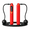 Chinese Red, variant on Smart Jump Rope with Digital Counter, Corded and Cordless 2-in-1 Fitness Rope, Rechargeable Handle, Steel Speed Rope and Weighted Ball Attachments for Home, Gym, Outdoor Cardio Training