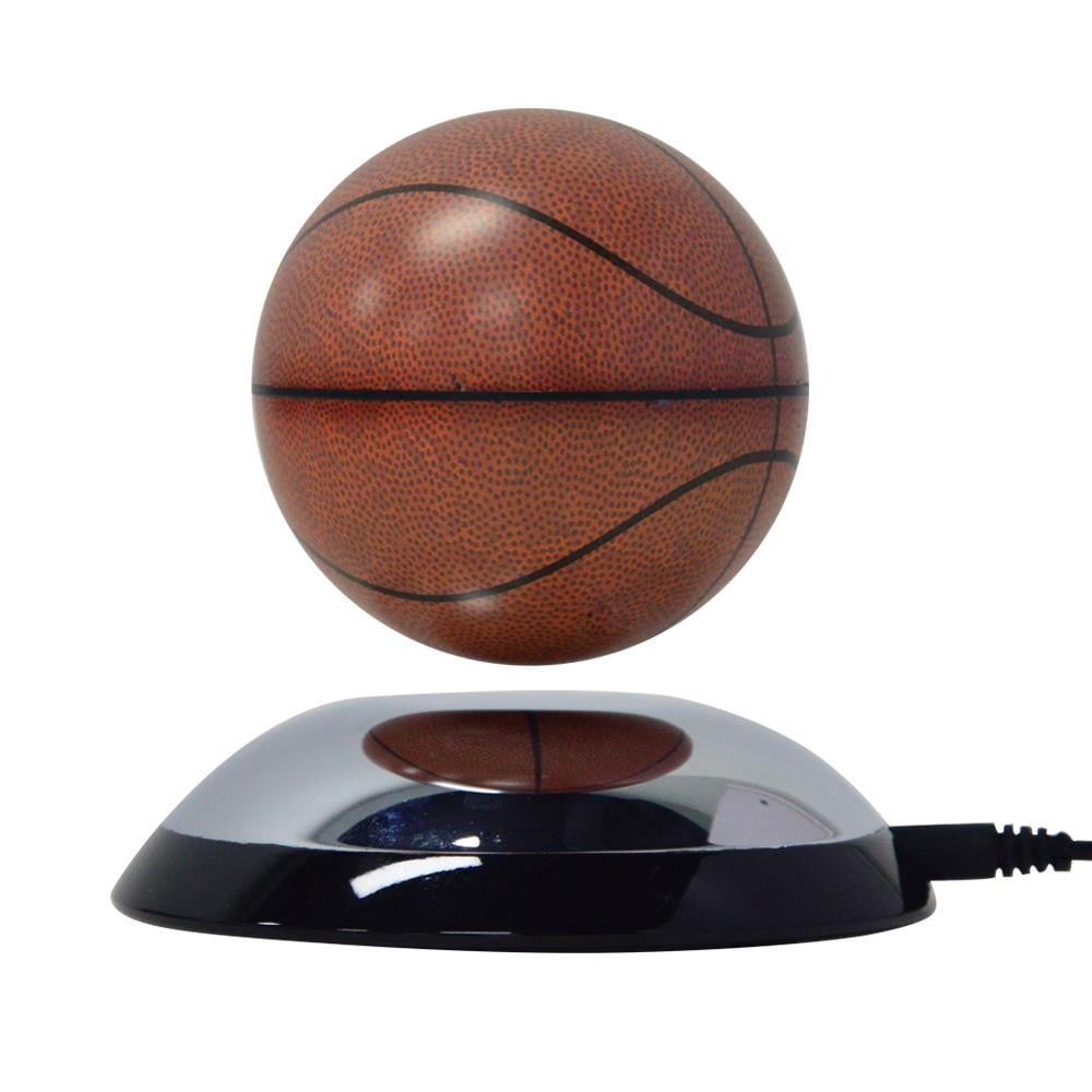 Elegantoss Magnetic Levitation Rotating Basketball Suspended in Air Floating Basketball Perfect Gift for Home Office Desk Decoration