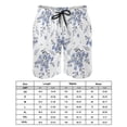 thumbnail image 2 of OUSIMEN Men's Board Shorts Quick Dry Men's Novelty Swimwear with Mesh Mens Briefs, 2 of 7