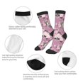 thumbnail image 3 of Fuzoiu Rose Flowers Print Kids Socks For Boys Girls,Grip Crew Socks with Non Slip,Lightweight Stretch Crew Socks,Toddlers Crew Boot Socks, 3 of 5