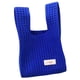 thumbnail image 2 of Bolso de hombro de punto, bolso de hombro hueco, duradero, versátil, tejido de verano Azul, 2 of 9