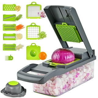 Mueller Pro-Series 10-in-1, 8 Blade Vegetable Chopper, Onion Mincer, Cutter,  Dicer, Egg Slicer with Container • Welcome to 's Heavy  Equipment parts directory