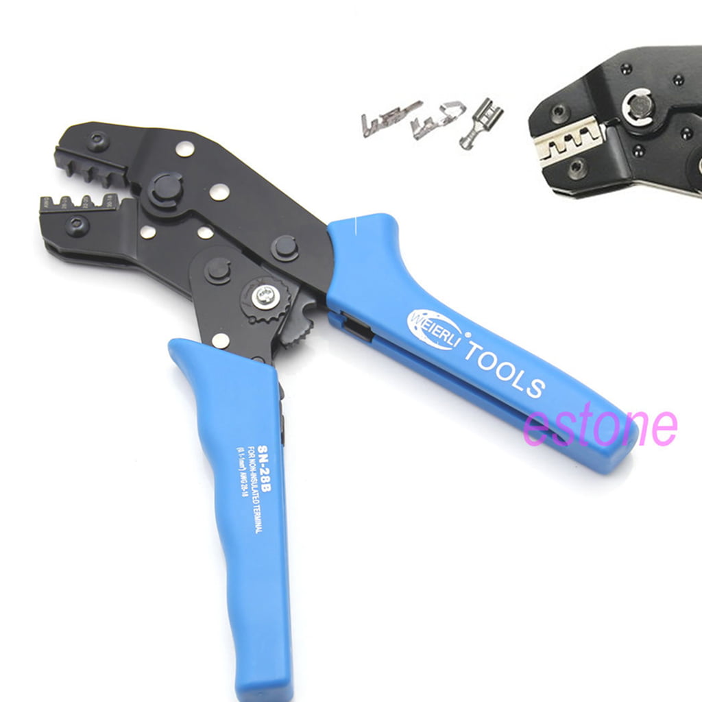 SN-28B Professional Pin Crimping Crimper Tool 2.54mm 3.96mm 28-18AWG 0.1-1.0mm² 