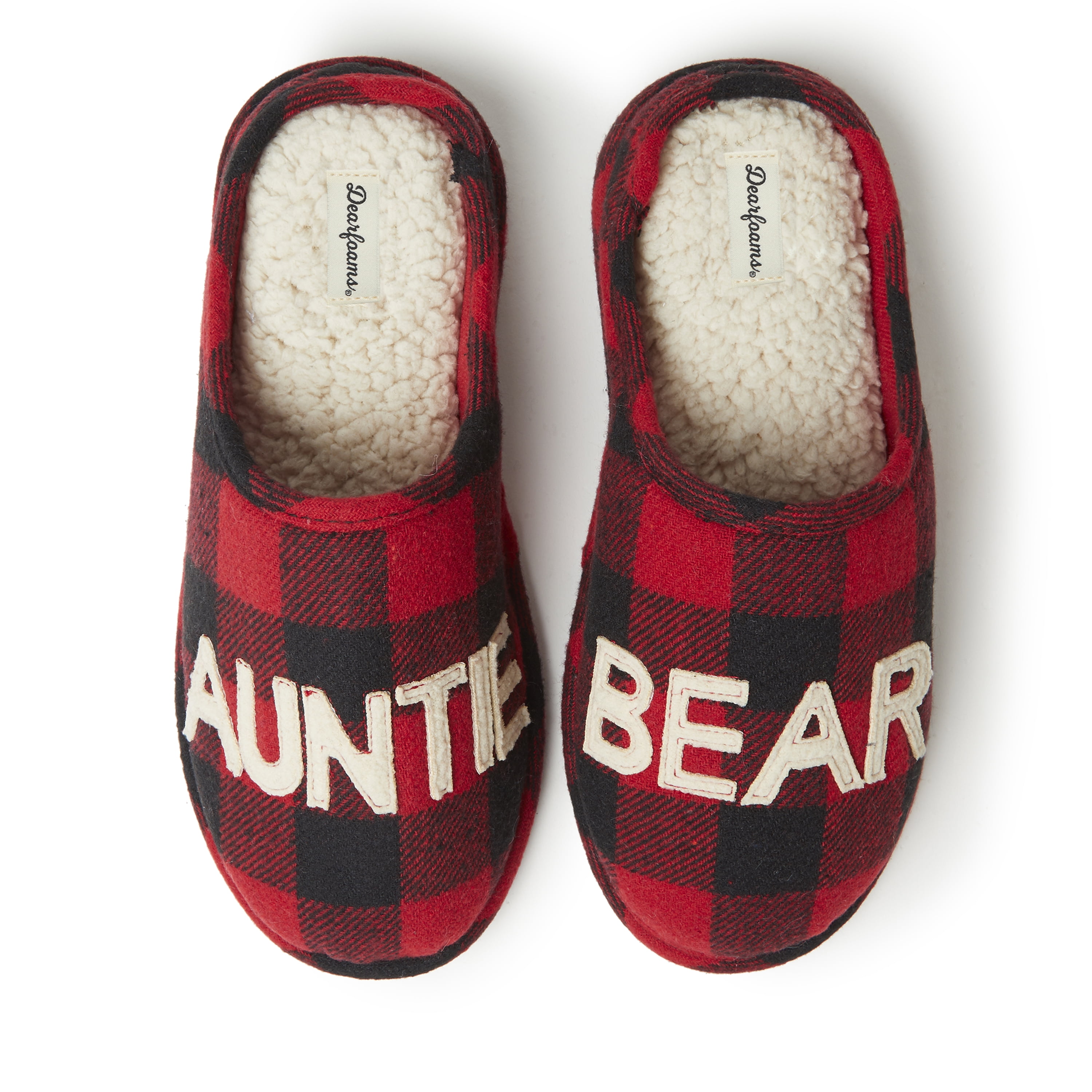 Dearfoams Aunt Bear Novelty Clog Slippers - Walmart.com