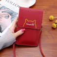 thumbnail image 1 of AMERTEER Woman‘s Crossbody Bags with Large Capacity Transparent Window Design for Outdoor School Office Commute, 1 of 4