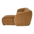 thumbnail image 3 of Moe's Home Collection Faye Sectional Fabric Brown, 3 of 8