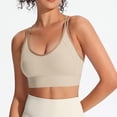 thumbnail image 2 of Padded Sports Bra for Women,Breathable Cool Liftup Air Bra,Wireless Underwear Breathable Large Size Exercise Athletic Bras Running Bra Sujetadores Deportivos Para Mujer, 2 of 6