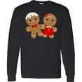 thumbnail image 3 of Inktastic Gingerbread Couple Long Sleeve T-Shirt, 3 of 5