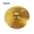 thumbnail image 1 of Lefu 8 10 12 14 16 Inch Drum Brass Cymbals Percussion Splash Crash Hi-Hat Cymbal, 1 of 6