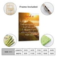 thumbnail image 2 of Inspirational Quotes Isaiah 41 Wall Art Bible Poetry Verses Framed Canvas Wall Art for Home Living Room Farmhouse Wall Decor Poster 11x14inch(28x35cm), 2 of 5