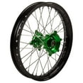 thumbnail image 3 of Tusk Impact Complete Wheel - Rear 19 x 2.15 Black Rim/Silver Spoke/Green Hub For Kawasaki KX250 2003-2007,2019-2022, 3 of 7