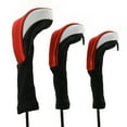 thumbnail image 1 of 3 Pcs Couvre-Chefs de Golf Conducteur Fairway Bois Accessoires de Golf, 1 of 6