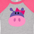 thumbnail image 4 of Inktastic Girl Hippo Girls Baby Bodysuit, 4 of 5