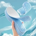 thumbnail image 5 of Summer Mesh Insoles Shock Absorption Breathable Shoe Inserts Flexible Cool Running Shoe Insoles for Men Women Sports Travel Work, 5 of 8