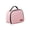 Pink, variant on Lunch Bag, Plain Color Zippered Handheld Insulated Thermal Cooler D Style Bento Box for Work Office Picnic Travel Outdoor Lightweight Durable Food Container 5.91x9.84x7.48in Royal Blue