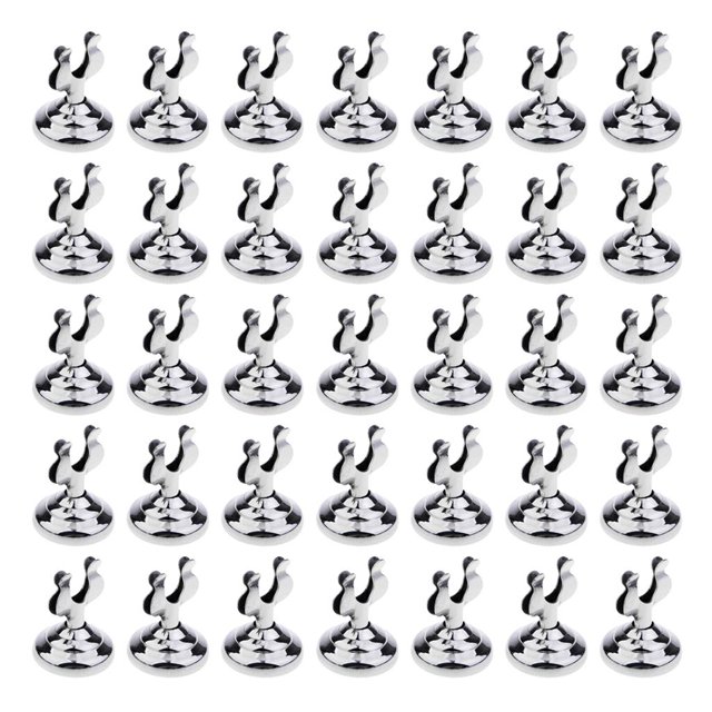35 piezas Titular de número de Clips de nombre de de boda Clips de titular de tarjeta Nota de imagen Nota de apoyo de la foto Baoblaze Portatarjetas de tarjetas