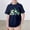 Navy, variant on Gzbliryd Boys Easter Shirt Short Sleeve Tees Cute Rabbit Graphic T-Shirt for Little Girls Boys Summer Clothes for Girls (Navy,10-11 Years)