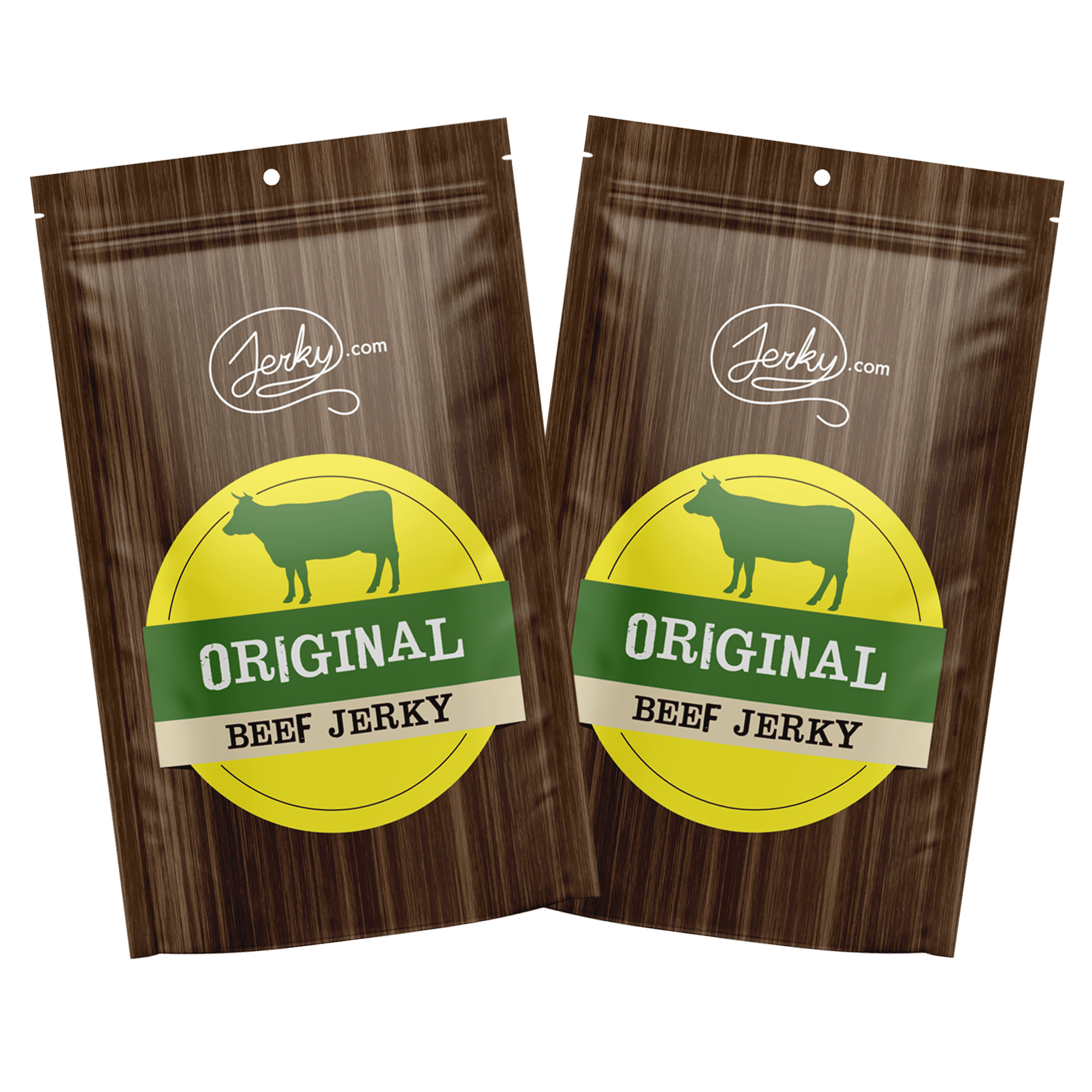 All Natural Original Beef Jerky - No Added Preservatives, No MSG or Nitrates - Bold & Peppery, 100% Lean Beef (1 Pound)