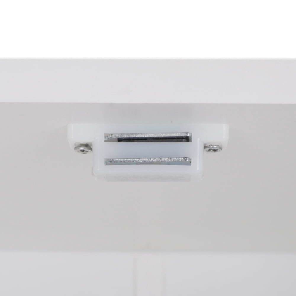 Double Doors Bathroom Cabinet White