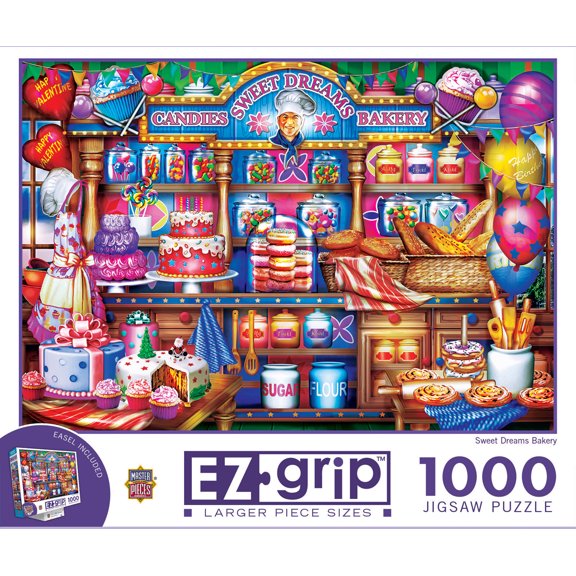 MasterPieces 1000 Piece Jigsaw Puzzle - Sweet Dreams Bakery - 23.5"x34"