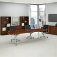 thumbnail image 2 of Bush Business Furniture 120W Boat Shaped Conference Table in Cherry, 2 of 6