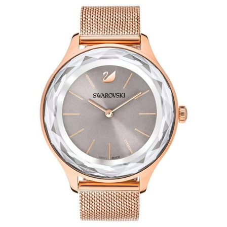 Swarovski OCTEA NOVA Watch Milanese bracelet, Gray, Rose gold -5451634