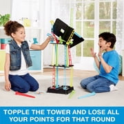 Game Zone Tumbling Tower For 2-4 Players, Ages 6+, Kids & Adults Multiplayer
