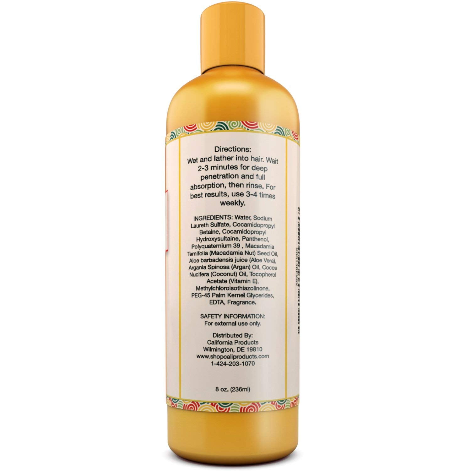 California Products Natural Shampoo For Tiendamia Com
