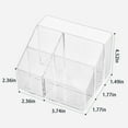 thumbnail image 3 of Desk Organizer, Multi-functional Pencil Holder with 5 Compartments Drawer, Clear Acrylic Desktop Storage for Office Supplies & Study Accessories, Space-saving Design for Home Office &, 3 of 5