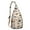 Beige-85, variant on Cartoon Dino Sling Backpack - Cute Jurassic Pattern Shoulder Bag, Fashionable Travel Pack for Women & Men