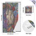 thumbnail image 3 of Qxltty Bonneted Kitty Bath and Hand Towel Set 100% Cotton Towels for Bathroom Soft Durable and Absorbent, 3 of 7