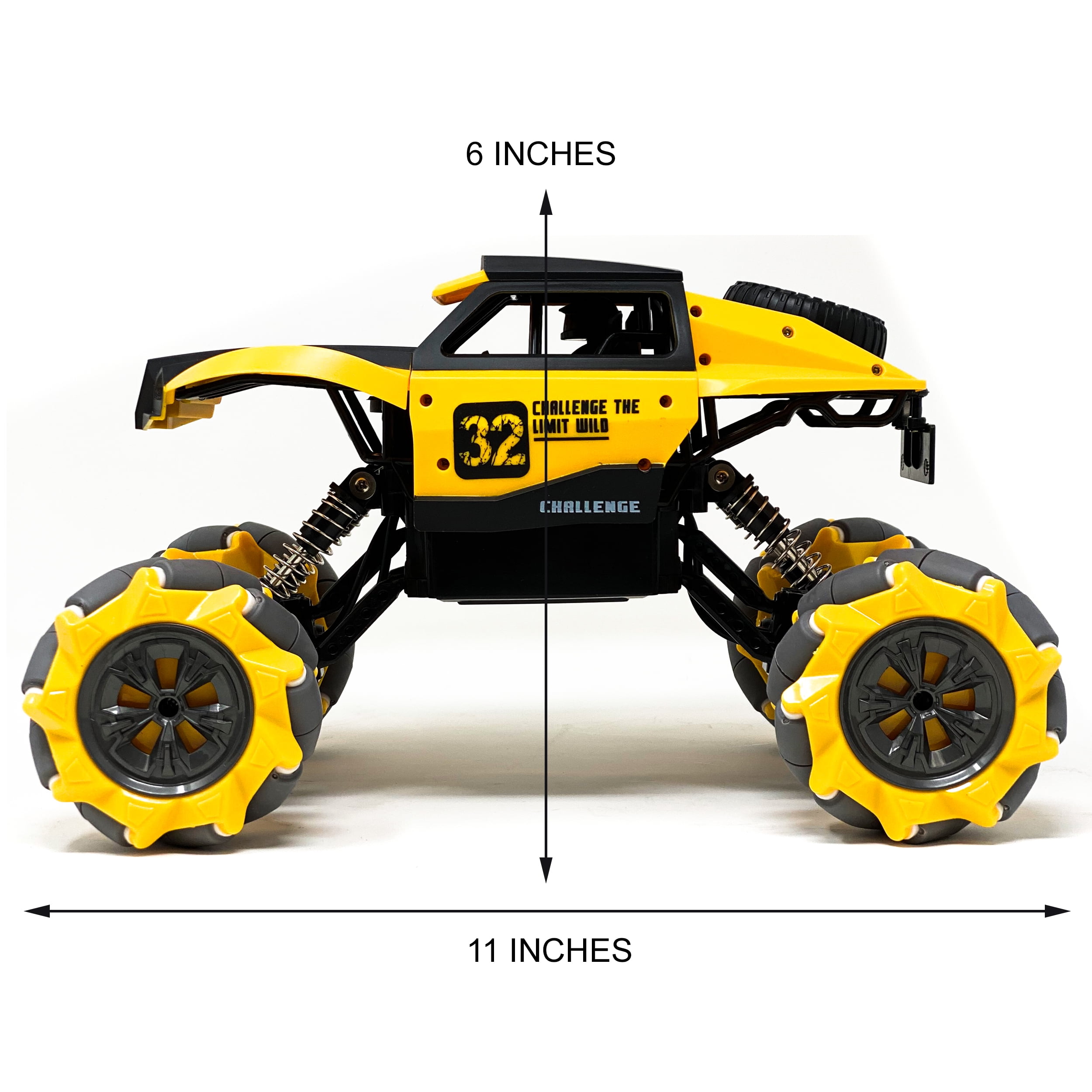 Carro Controle Remoto 4X4 Monster Stell Cavalay- Art Brink - Ri Happy