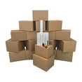 thumbnail image 2 of uBoxes 1 Room Basic Moving Kit, 18 Boxes, 24 feet Bubble, 3 lbs Paper and 110 yards Tape, 2 of 4