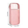 thumbnail image 3 of geerera Large Capacity Mesh Pencil Case, Transparent Pen Organizer, Zipper Pouch for Office & Exam Supplies, 9.06x3.94x0.78 Inch, 3 of 6