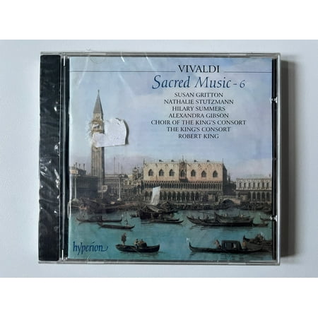 Vivaldi - Sacred Music: 6 - Susan Gritton, Nathalie Stutzmann, Hilary Summers, Alexandra Gibson, Choir Of The King's Consort, The King's Consort, Robert King / Hyperion Audio CD 2000 / CDA66809
