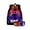 2, variant on New cartoon anime cool digital fun circus print large-capacity student campus commuter backpack and pencil case two-piece set