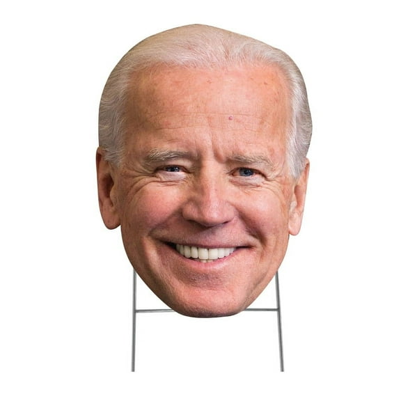 Joe Biden Big Head Yard Sign, 19" x 14"