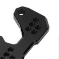 thumbnail image 3 of Motorcycle Adjustable Rearset Foot Pegs Mounting Base Replacement for YZF R3 R25 MT25 MT03 Black, 3 of 5