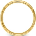 thumbnail image 2 of 14K Yellow Gold Standard Comfort Fit Brush Satin Fancy Band (Size 10) Made In United States yb102s-10, 2 of 5