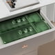 thumbnail image 3 of Caja de almacenamiento Cable Organizador de electrónica portátil para ahorrar espacio Verde militar Verde, 3 of 4