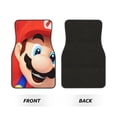 thumbnail image 2 of Lsque Mario Print 4-Piece Floor Mats, Heavy-Duty Rubber Liners, Anti-Slip Design, All-Season Automotive Protection, Vehicles, Cars, Trucks, and SUVs, 2 of 7