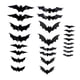 thumbnail image 4 of Decoración de pared con murciélagos, pegatinas para habitaciones, decoraciones de murciélagos para Halloween, artículos para fiestas DIY. 24 piezas, 4 of 9