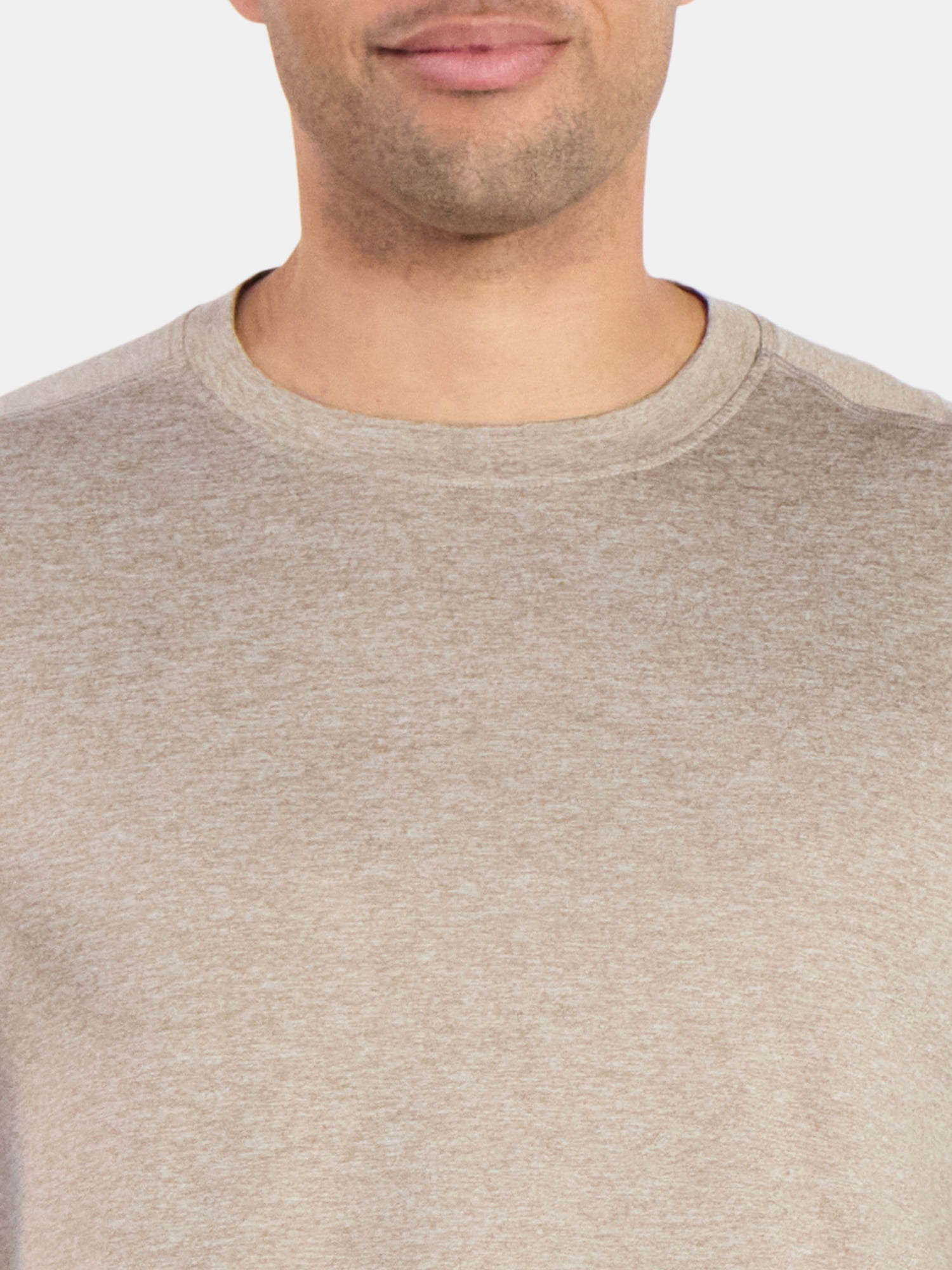 Athletic Works Men's and Big Men's ButterCore Soft Long Sleeve Tee Shirt, Sizes XS-5XL