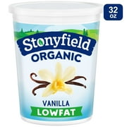 Stonyfield Organic Lowfat Yogurt, Vanilla, 32 oz.