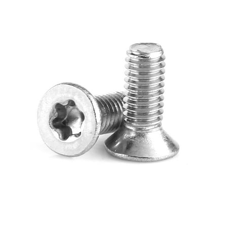 

M3 Star Screw Flat Head Pan Head Machine Screw 304 Stainless Steel (M3×10)