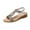 Silver, variant on Wedge Sandals for Women Rhinestone Summer Elastic Strap Open Toe Solid Color Holidays Beach Comfortable Sandals Black