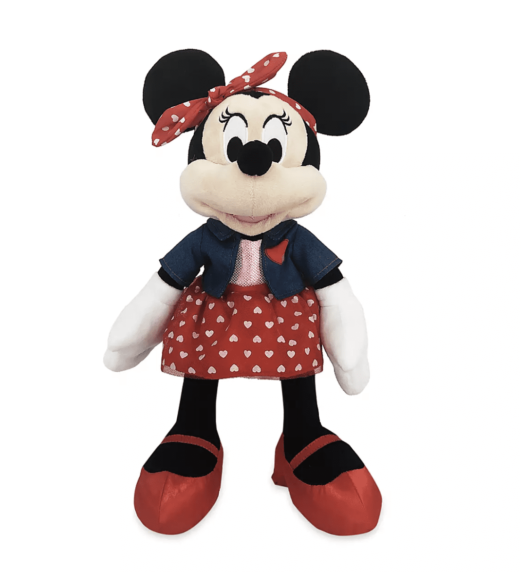 2021 Disney Parks Weighted Emotional Support Plush Minnie Mouse New