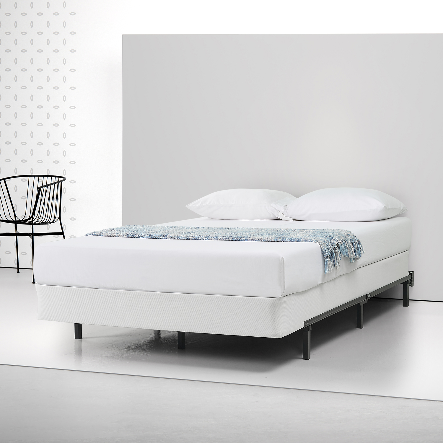 Spa Sensations by Zinus 7" Adjustable Bed Frame for Twin - Queen Sizes - image 2 of 8