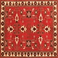 thumbnail image 1 of Ahgly Company Indoor Square Persian Orange Traditional Area Rugs, 3' Square, 1 of 1